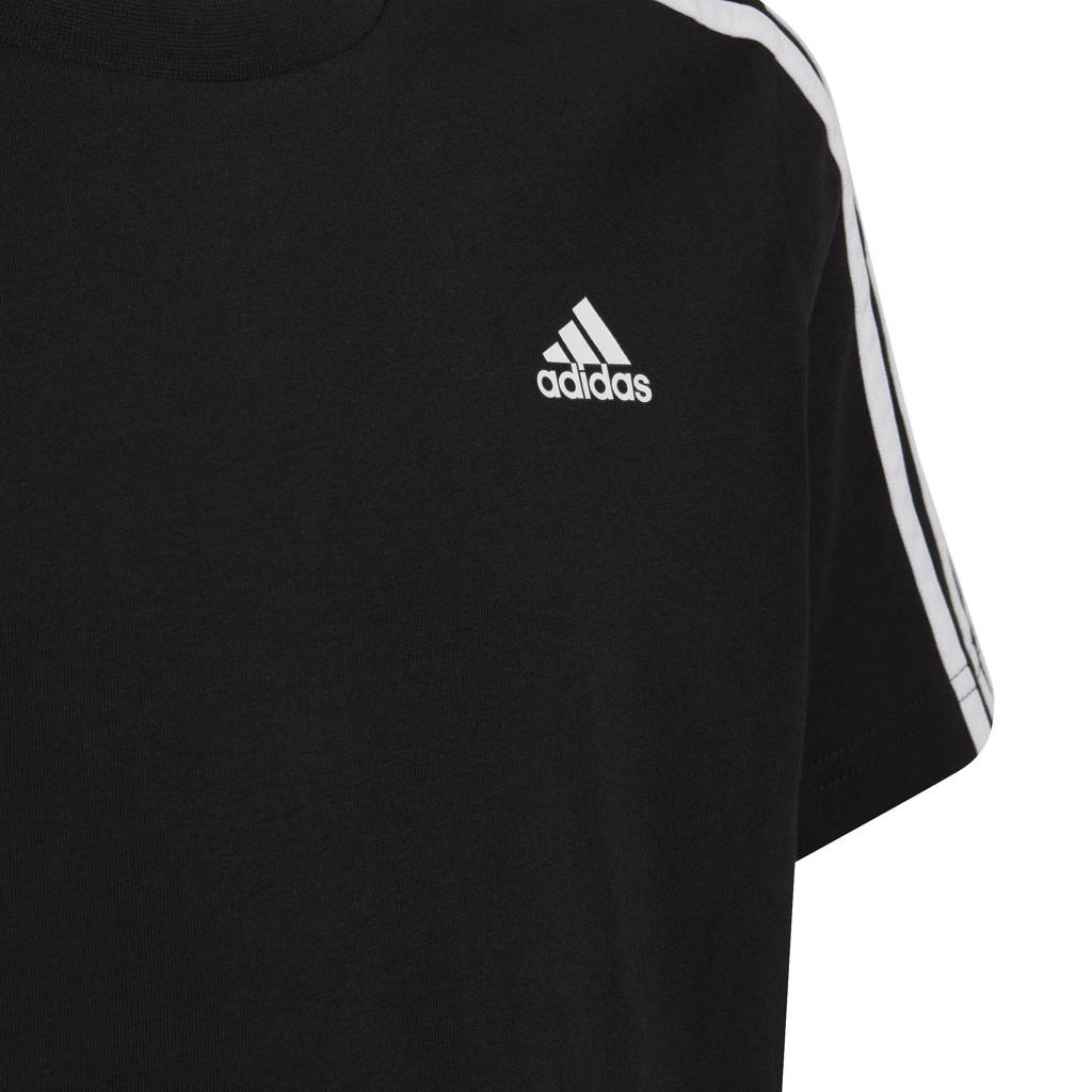 adidas T-shirt zwart/wit