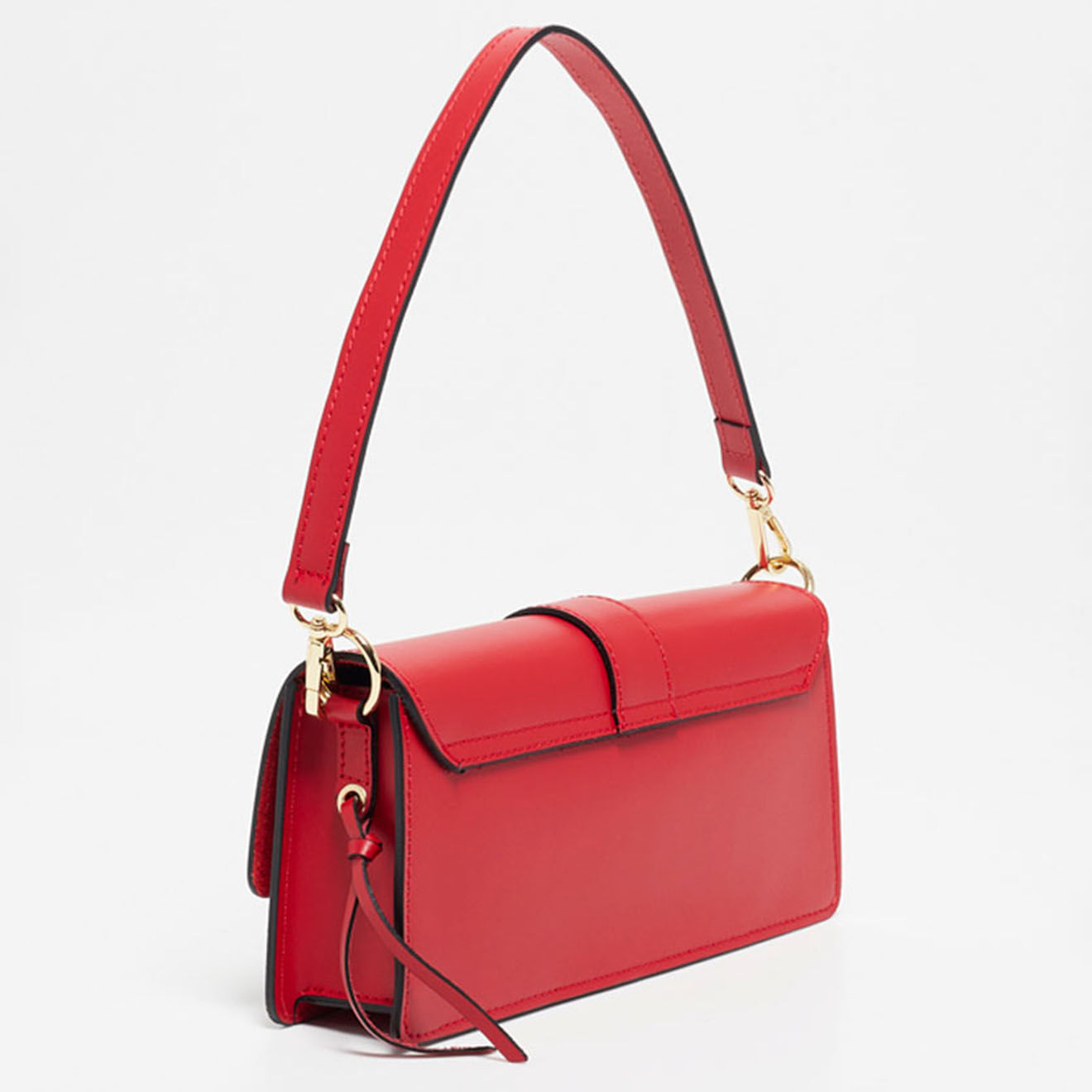 Christian Laurier Sac à main en Cuir Hazel rouge - 24.5x12.5x5 cm