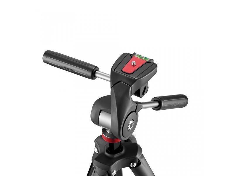 Joby Stativ Compact Advanced Kit Kompaktes und leichtes Reisestativ mit Schnellwechselplatte