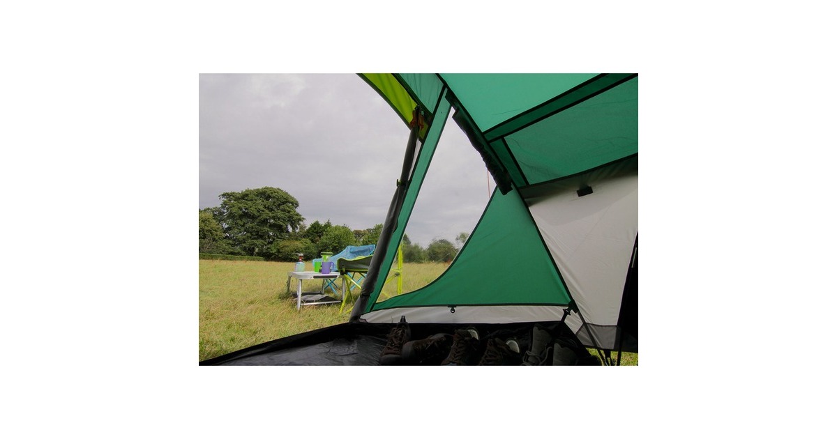 ColemanKobuk Valley 4 Plus tent  (Donkergroen/lichtgroen)