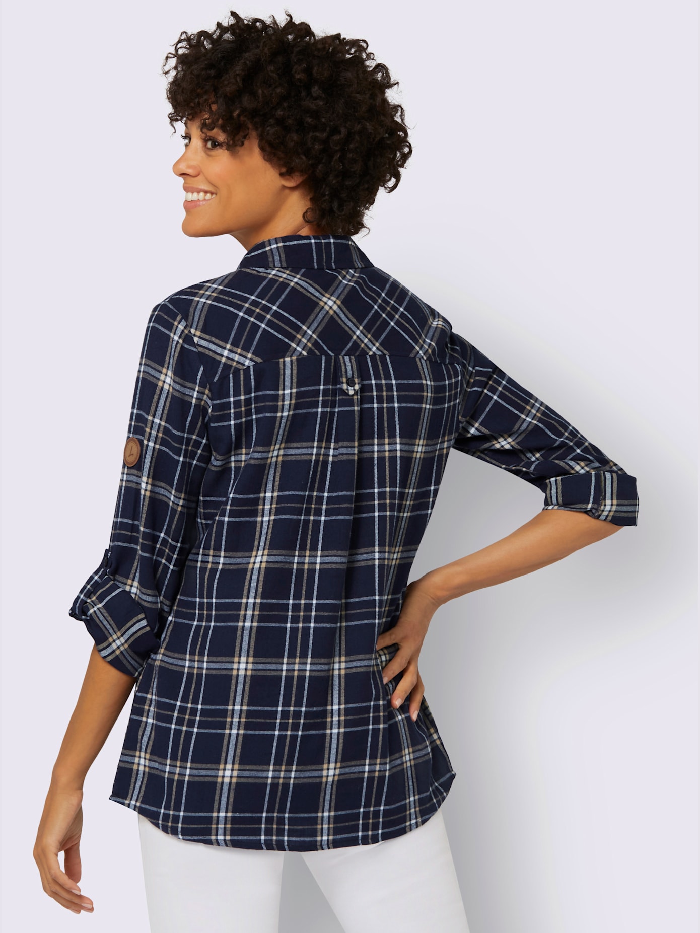 Chemisier en flanelle pur coton