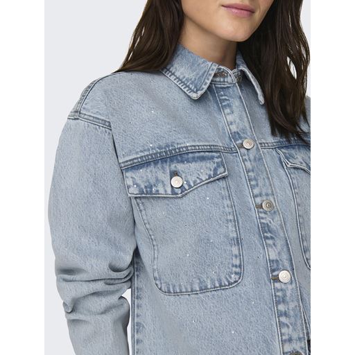 ONLY Mercury Denimjakke, Light Blue Denim, S