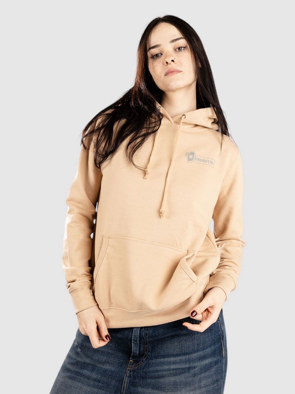 Dravus Boxed In Hoodie brown / dark chocolate