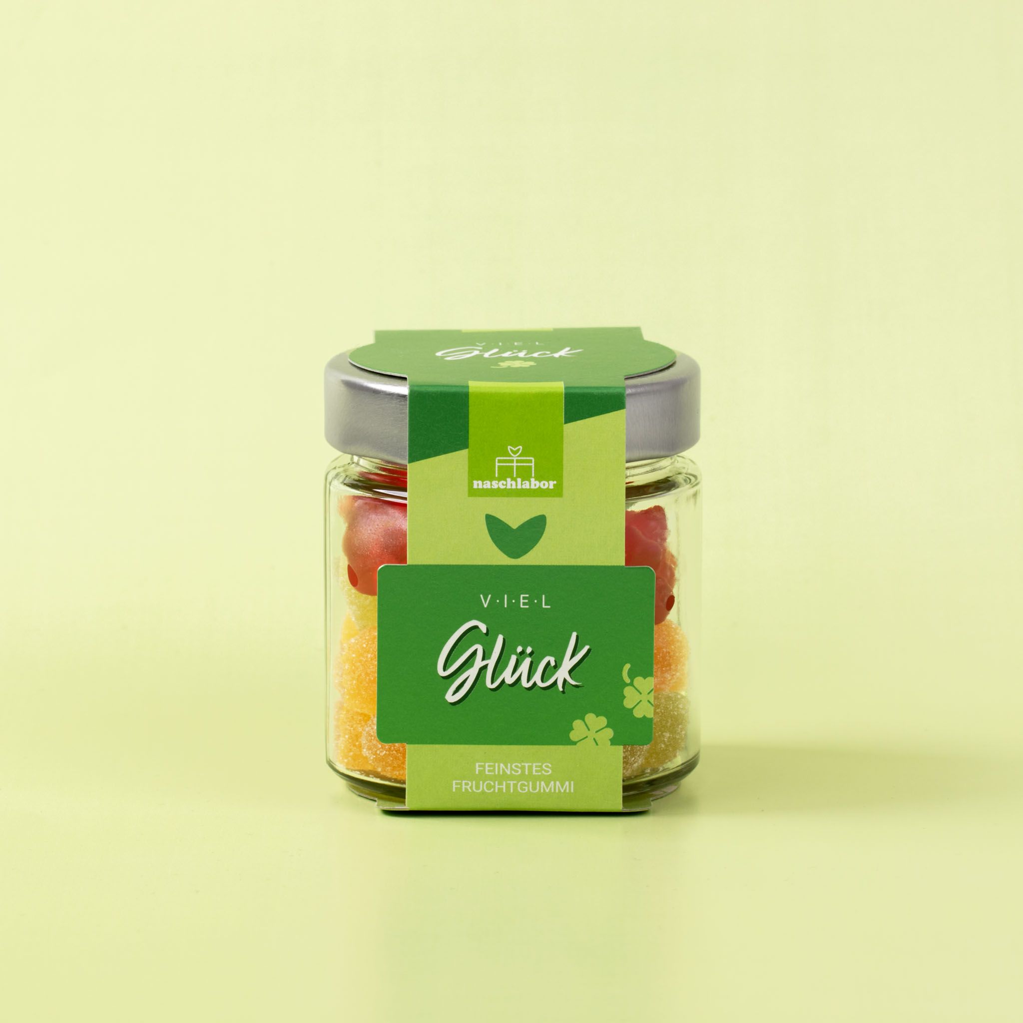 naschlabor Fruchtgummi Viel Glück