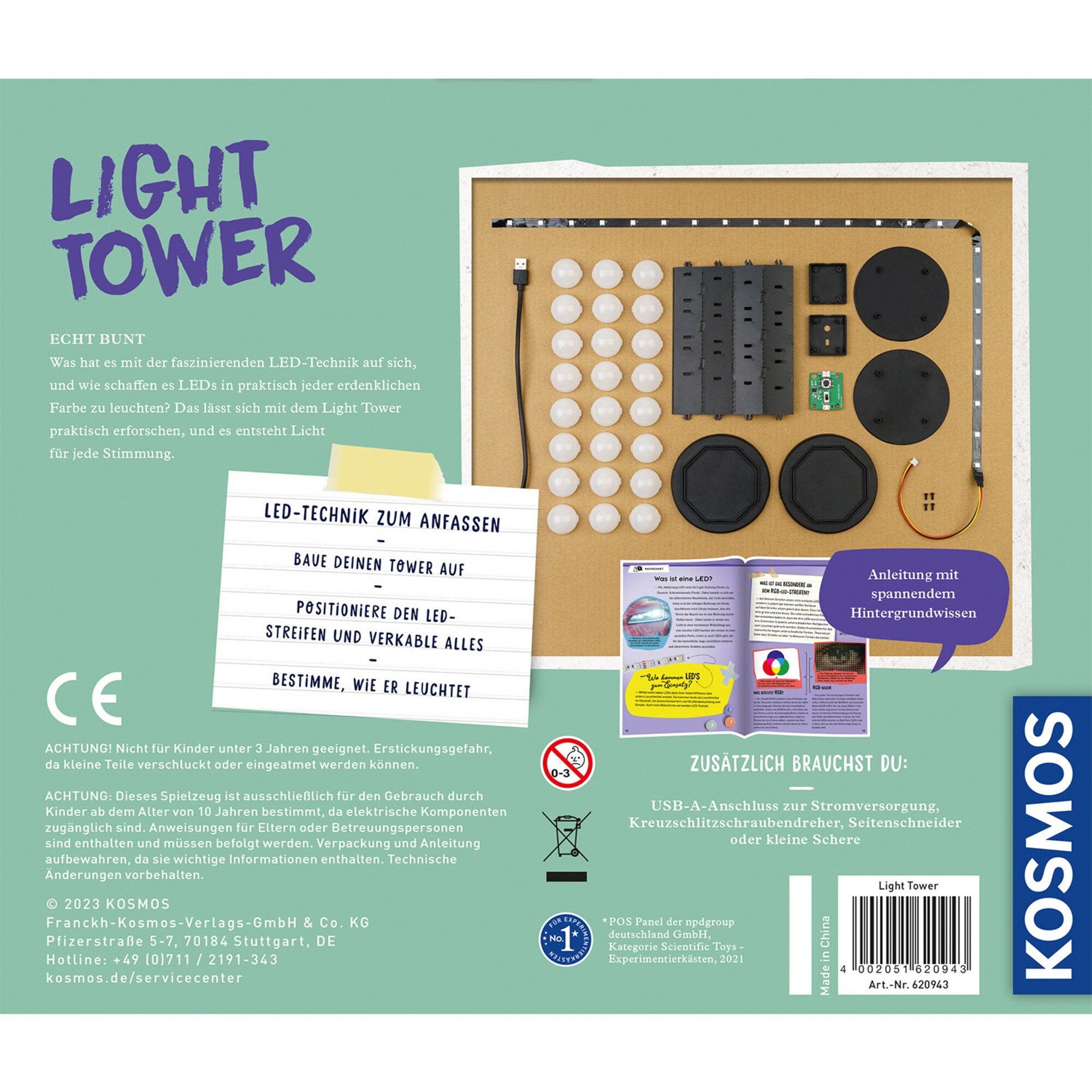 Kosmos Experimentierkasten Light Tower