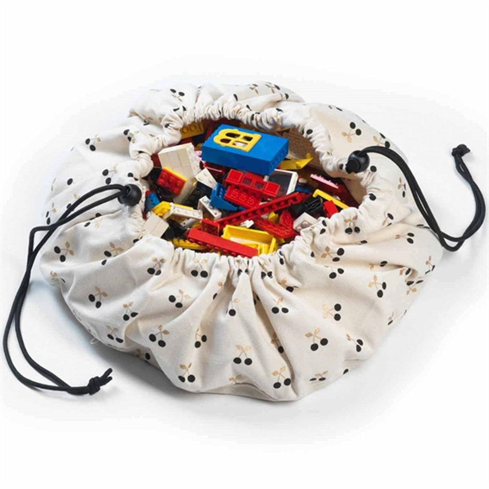 Opbevaringspose Mini Cherry gold - Play&Go