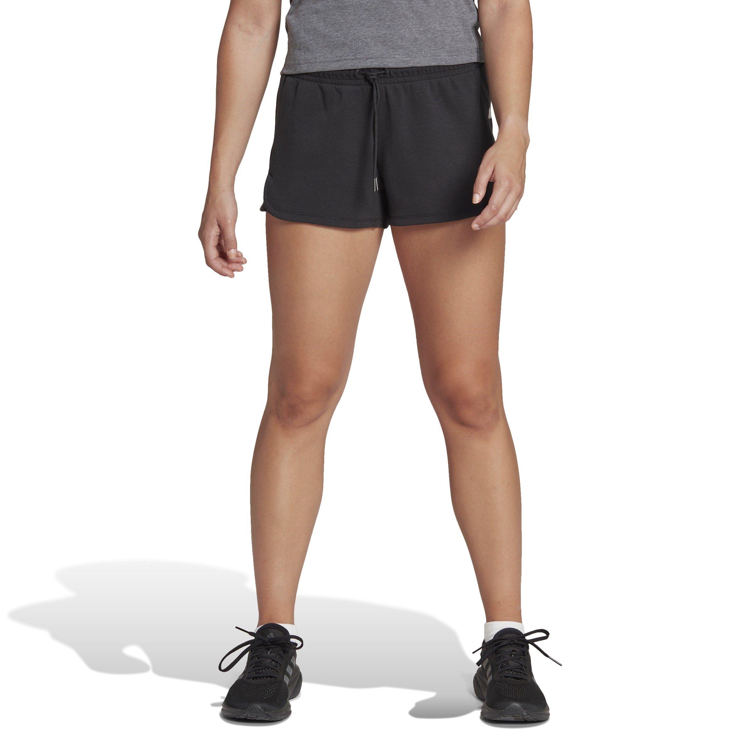 adidas Train Essentials 3 Stripe Pacer Shorts Womens