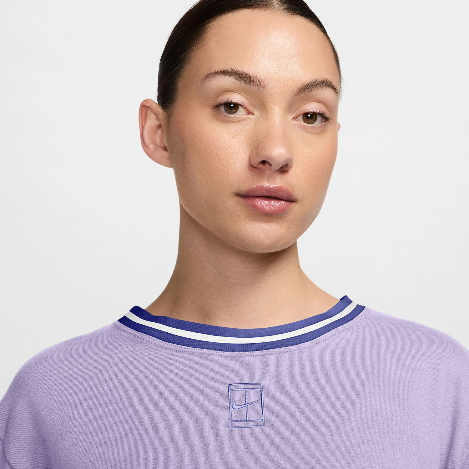 Nike Court Heritage Cropped Tee