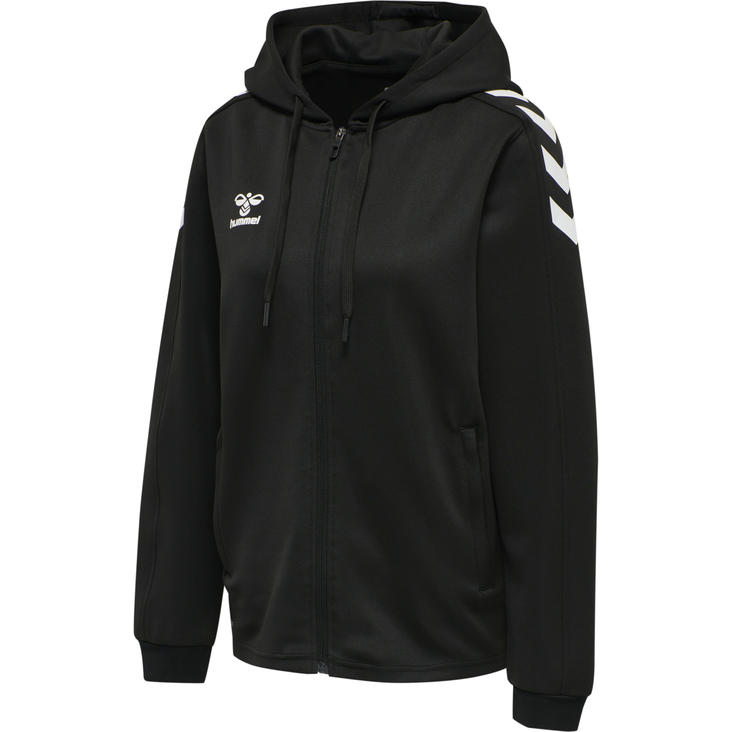 hmlCORE XK POLY ZIP HOOD SWEAT WOMA