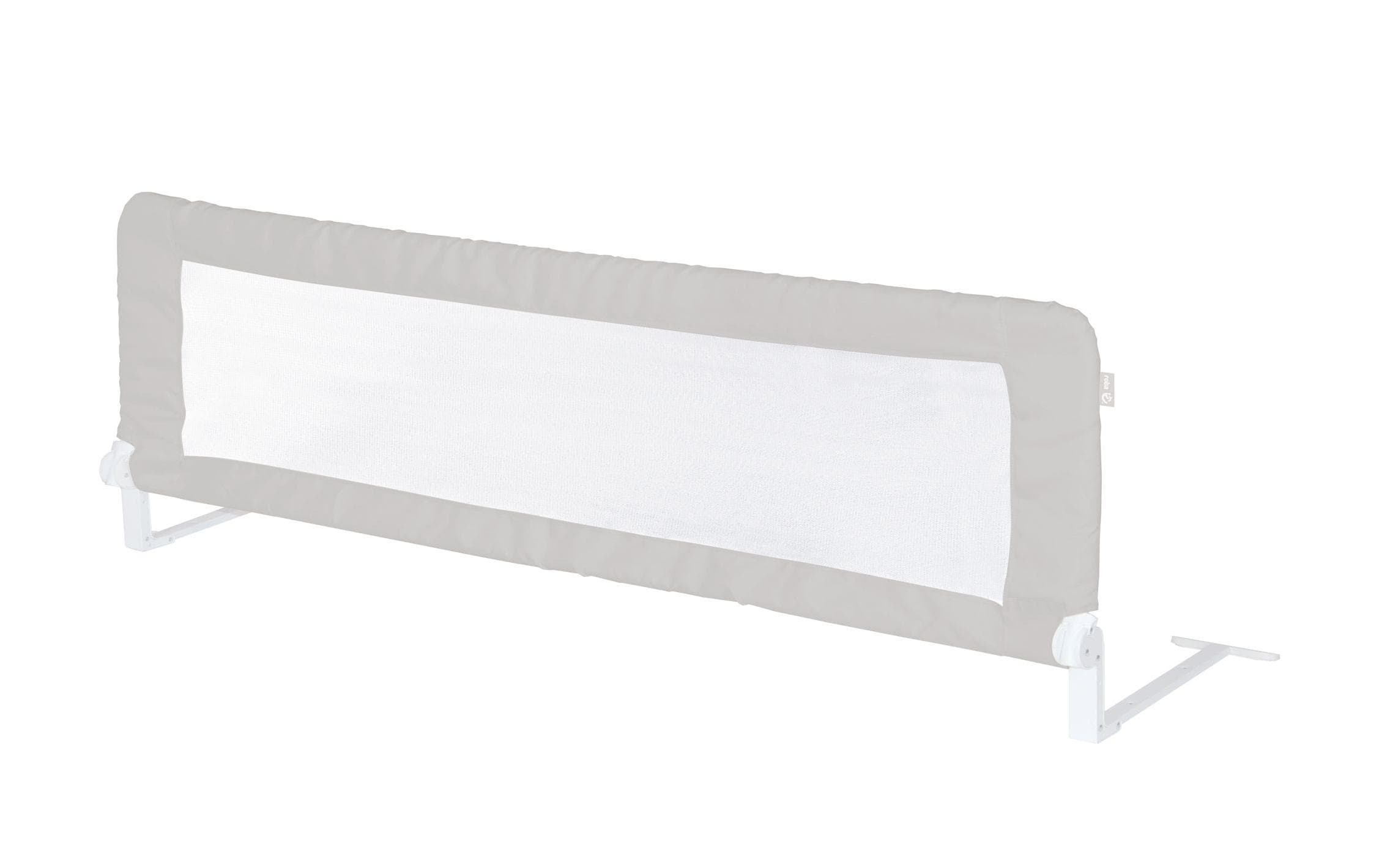 Bettgitter Klipp-Klapp Taupe 150 x 40 cmKlappbares Bettschutzgitter für Babys und Kinder