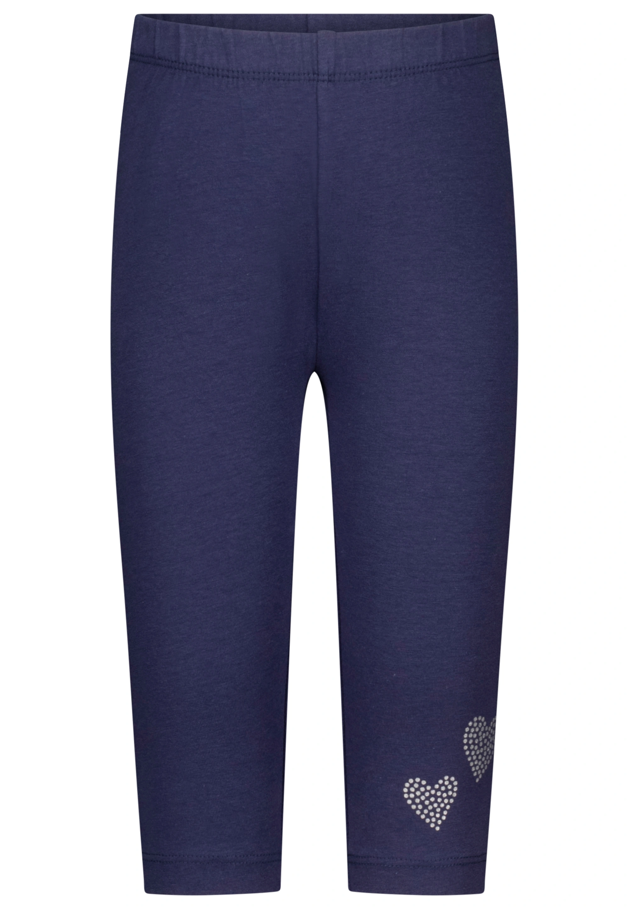 Capri-Leggings HEART in true navy