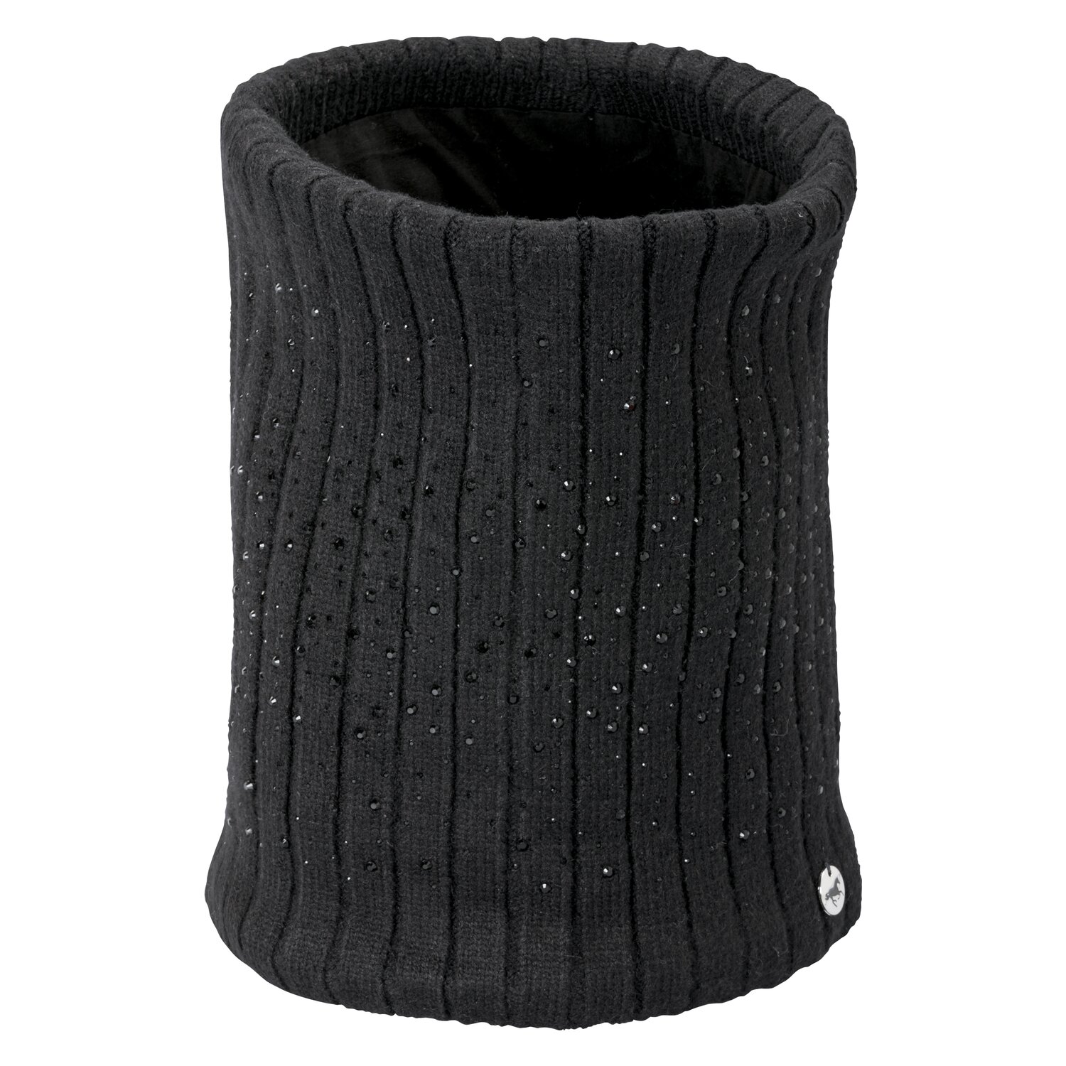 RIDE now Neckwarmer mit Glitzersteinen - black - Einheitsgröße