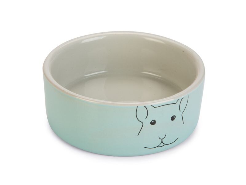 Beeztees Meerschweinchennapf Frinca Mint Futter oder Wassernapf für Meerschweinchen