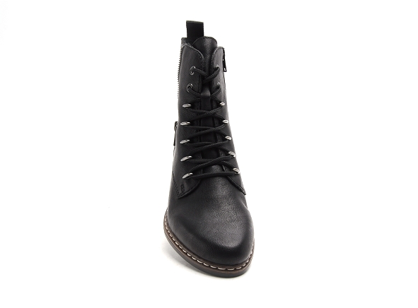 Rieker boots bottine plates femme y0800 noir