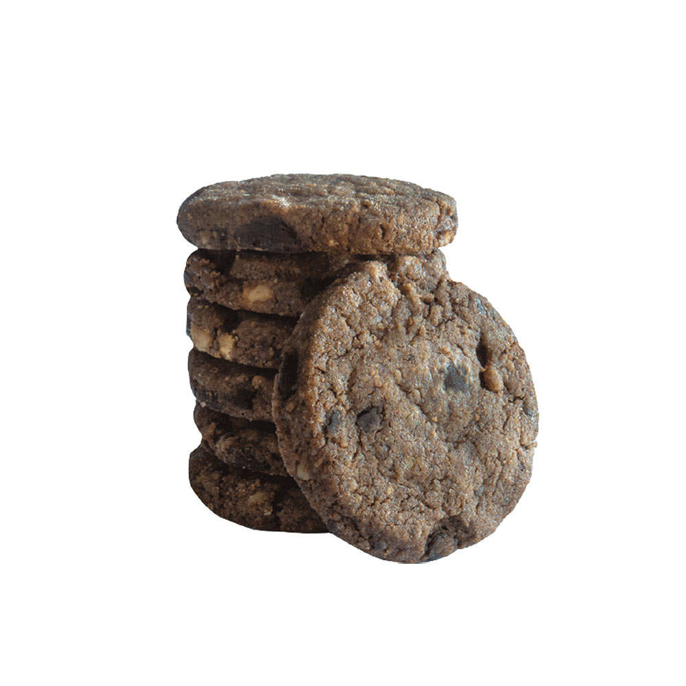 Cookies bio au chocolat noir et noisettes