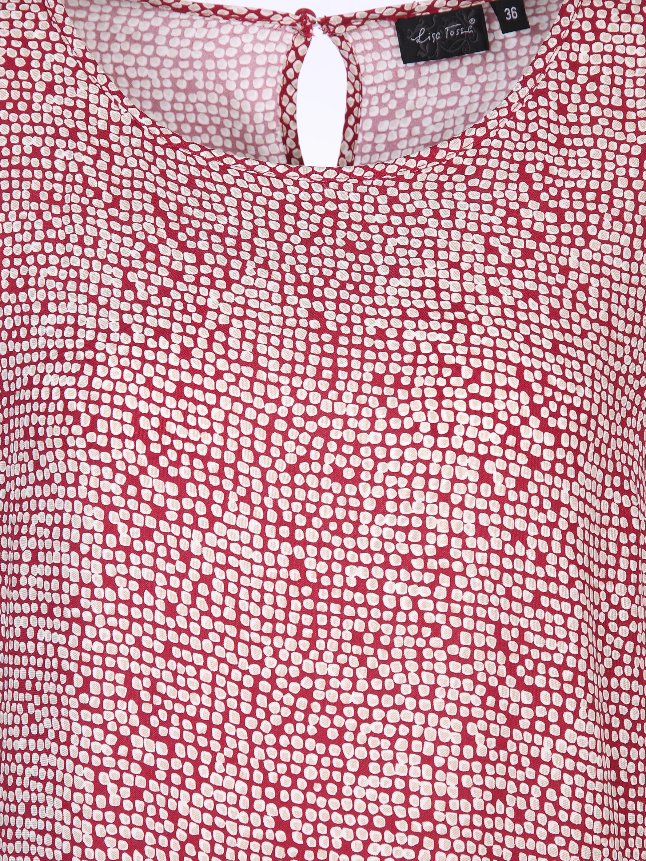 Damen Hängerkleid mit Minimalprint