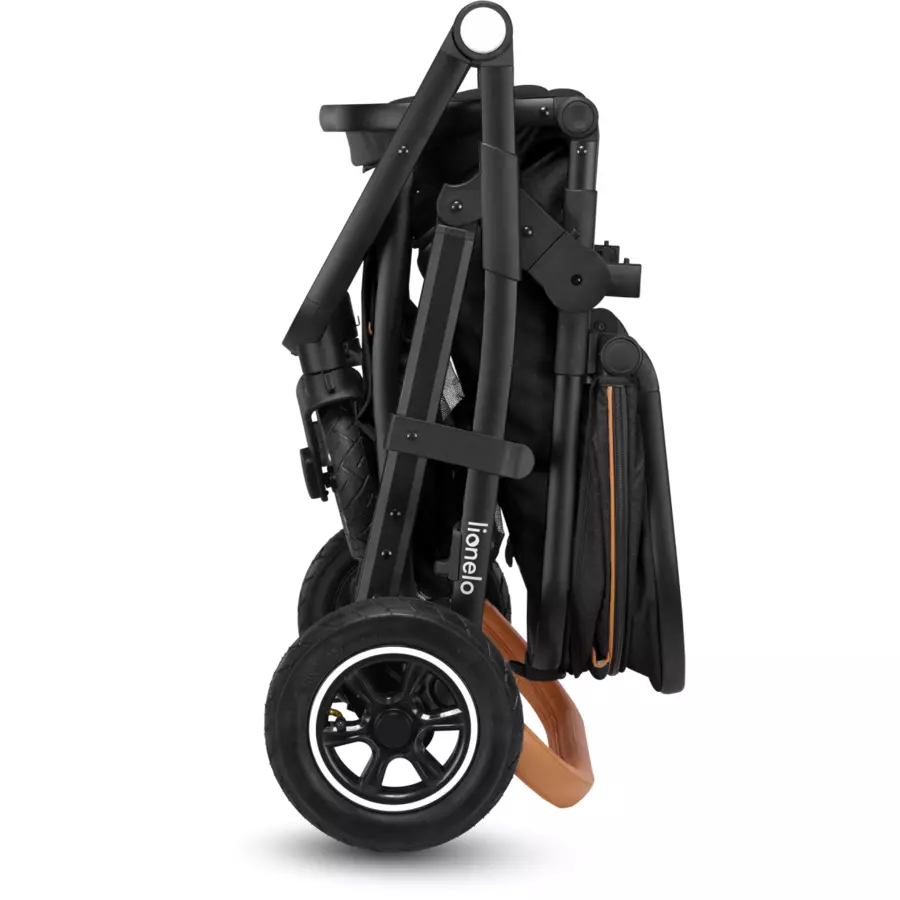 lionelo Kombikinderwagen Amber 2-in-1 Grey Graphite