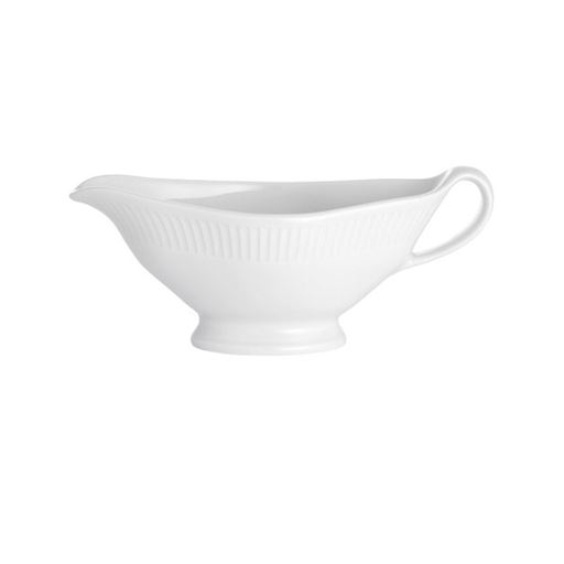 Pillivuyt Plisse Saucekande, Hvid, 0,32 L