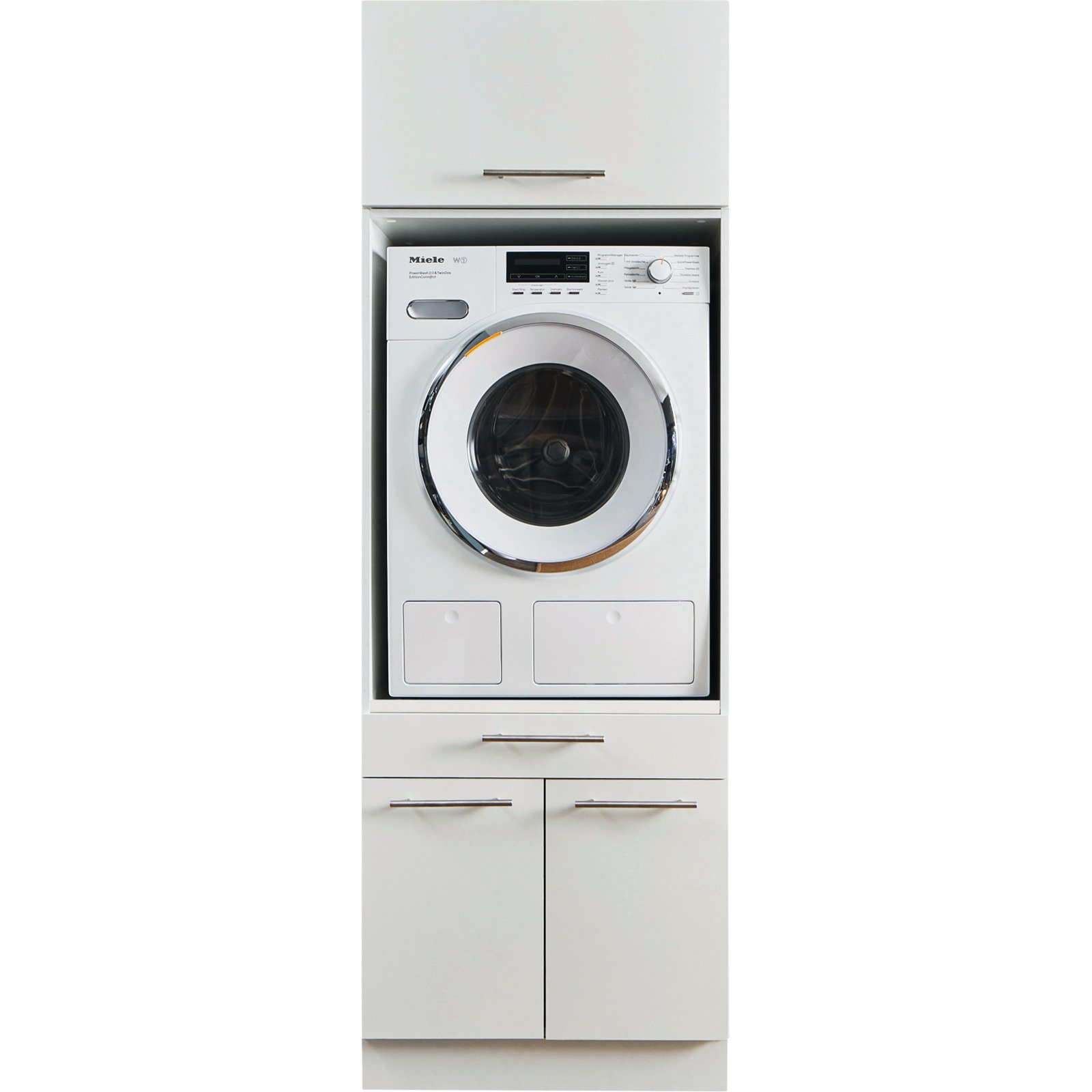 Waschmaschinenaufsatz Laundreezy melamin weiss matt 67,5 x 38 x 67,5 cm