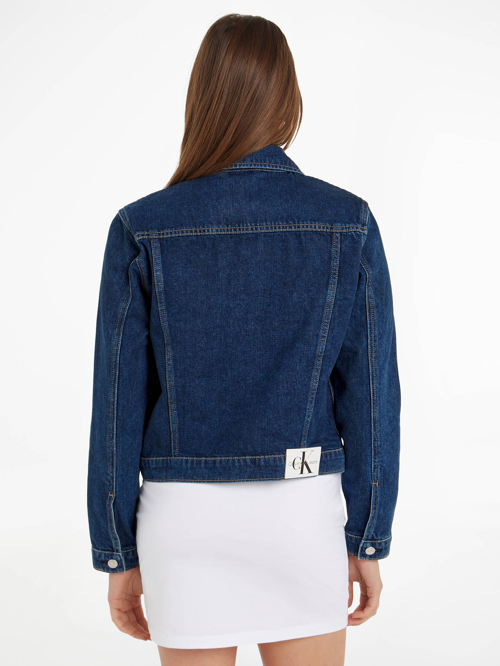 CALVIN KLEIN JEANS| Damen Jeansjacke CROPPED 90s DENIM