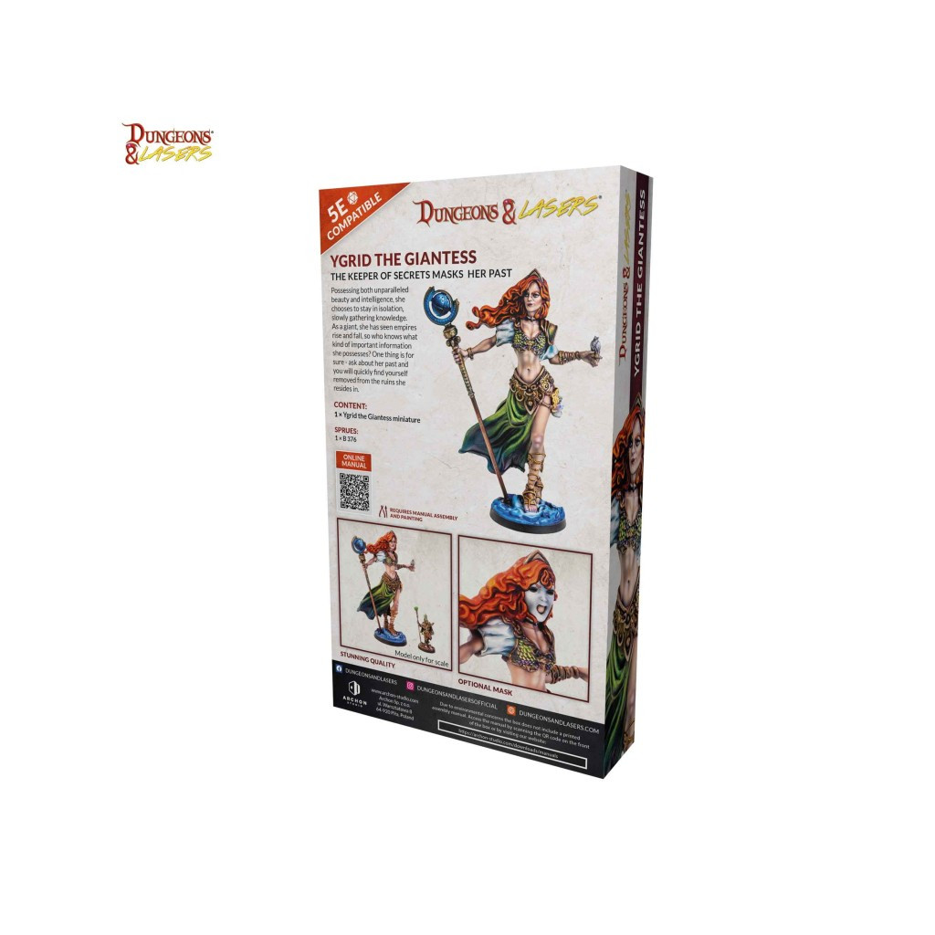 Dungeons & Lasers - Figurines - Ygrid the Giantess