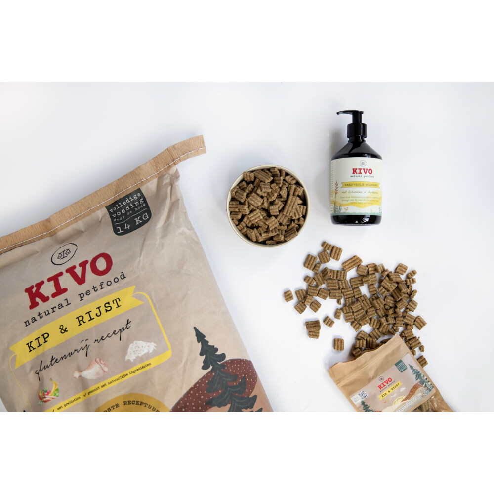 Kivo Sardineolie metEchinacea & Kurkuma500 ml