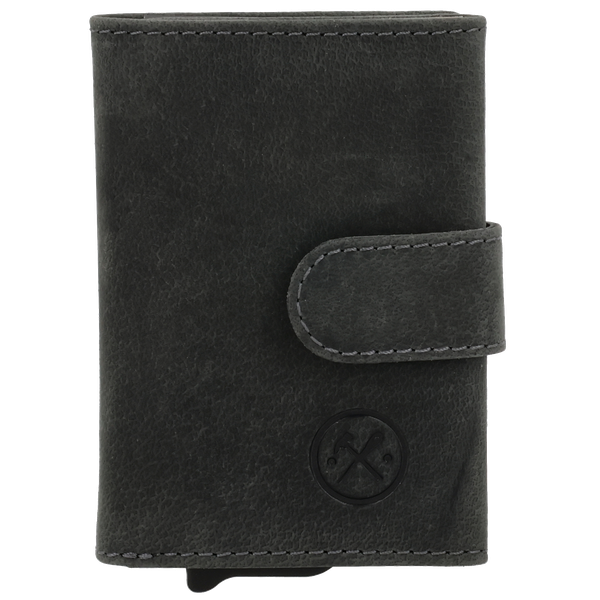 Hide & Stitches Idaho Assorti Safety Wallet Zwart