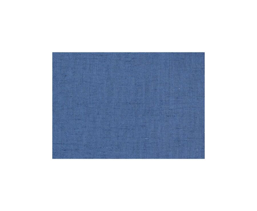 Chemise coton lin indigo unie - ELIBERT