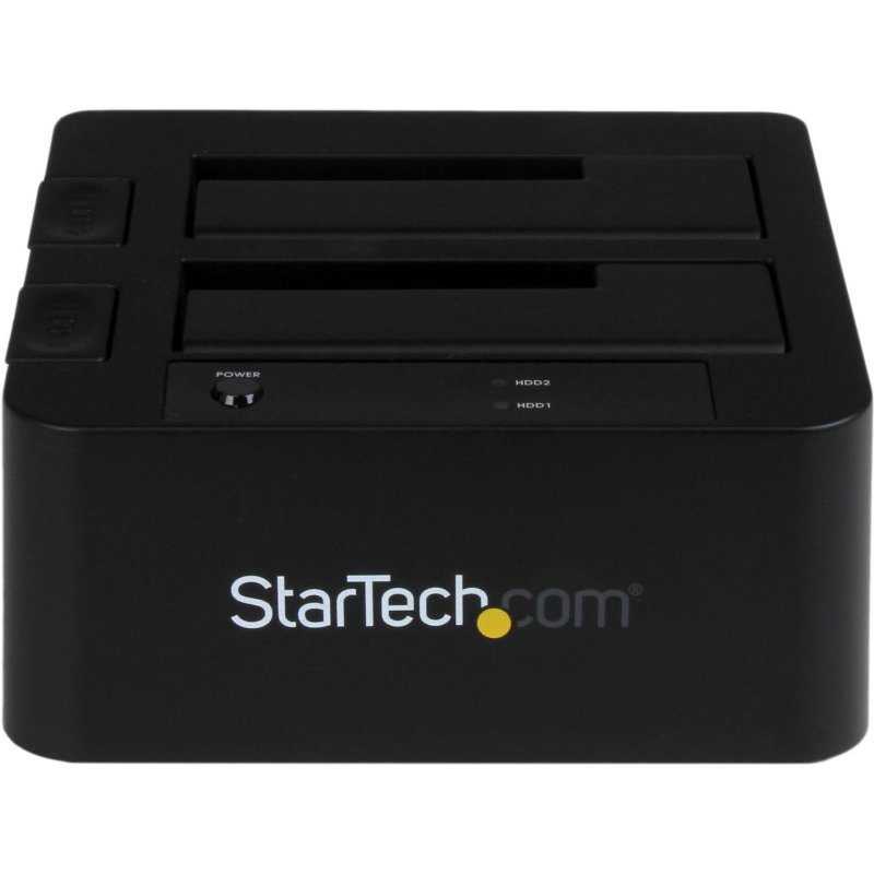 StarTech.com Station d'accueil USB 3.0 / eSATA pour 2 disques durs SATA III de 2,5 / 3,5 - Dock HDD / SSD avec UASP