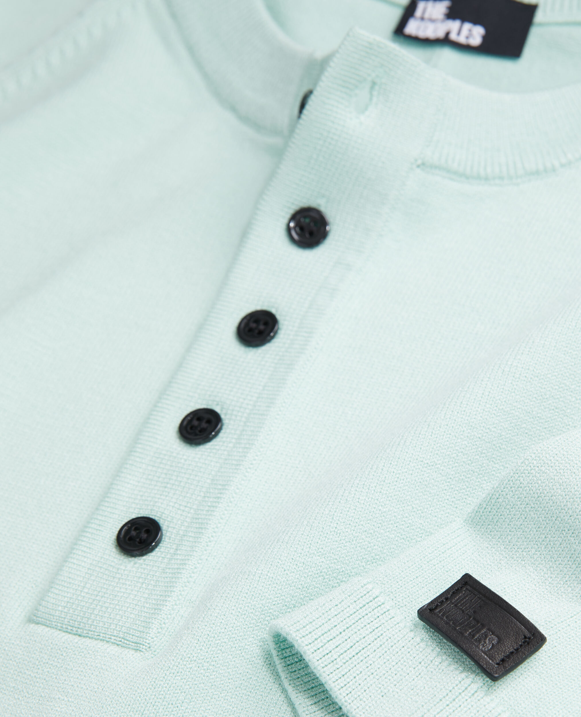 T-shirt vert en maille