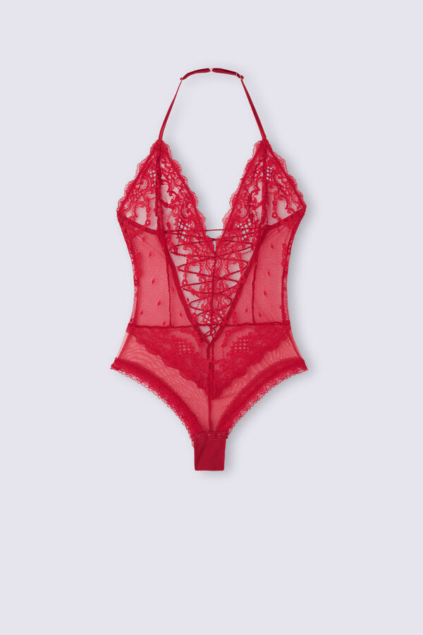 Body de renda e tule Sinful Fantasies