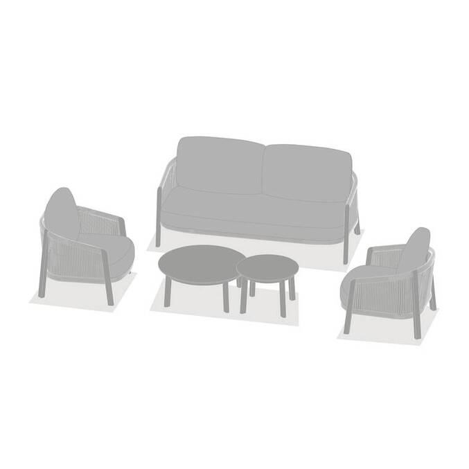 Salon de jardin NELORA Beige