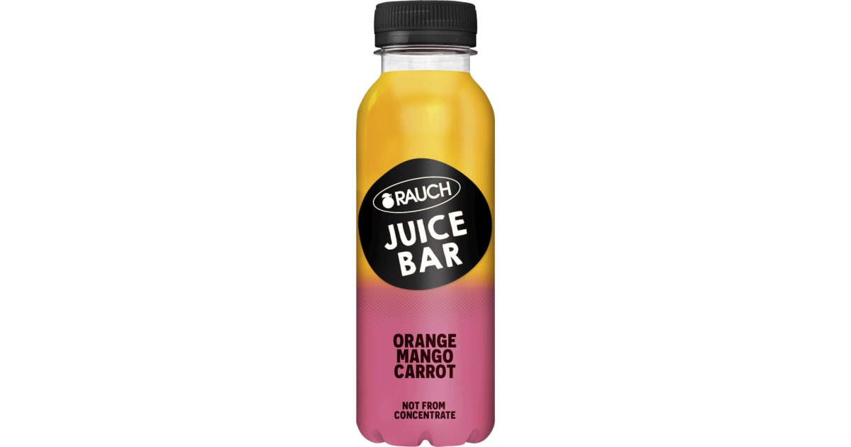 Rauch Juice Bar Orange-Mango-Karotte 0,33 Liter (Einweg)