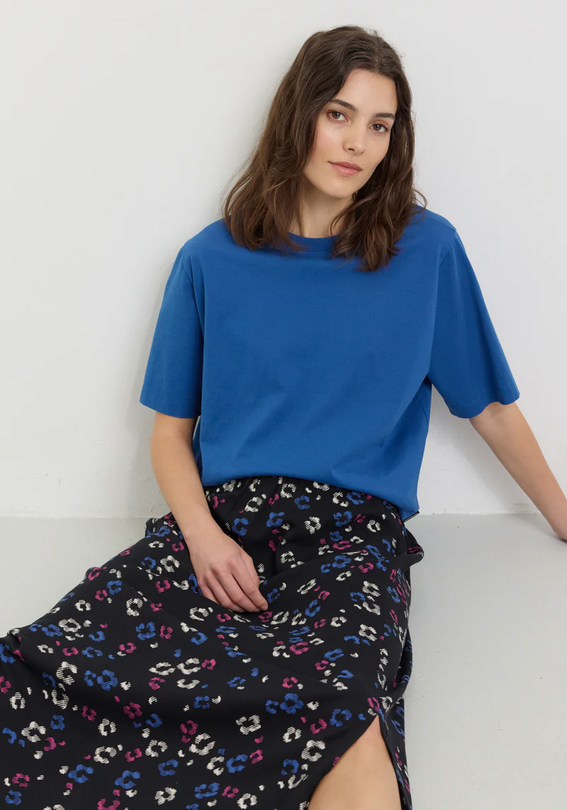 Recolution T-Shirt Azolla Lapis Blue