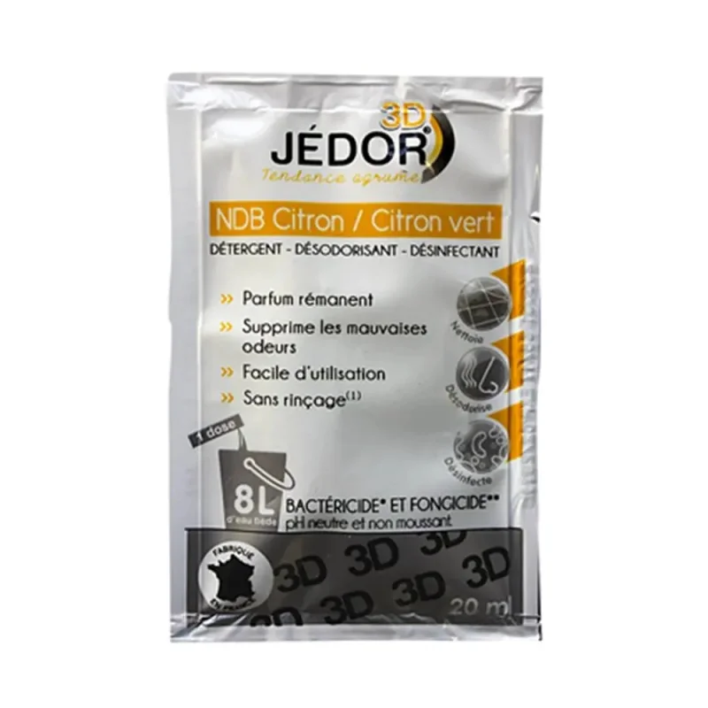 JEDOR - Dosettes sols 3D - Parfum citron- x250