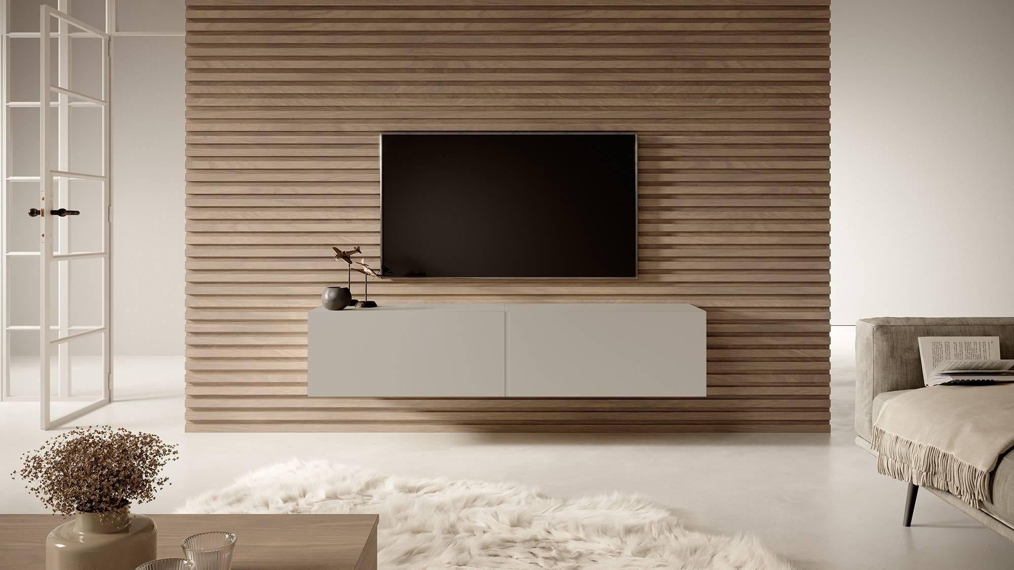NADUVI Collection Emma Tv-meubel - B 140 cm - Greige