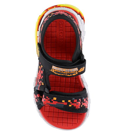 Skechers Sandalen - MEGA- Splash 4K - Black/Rot