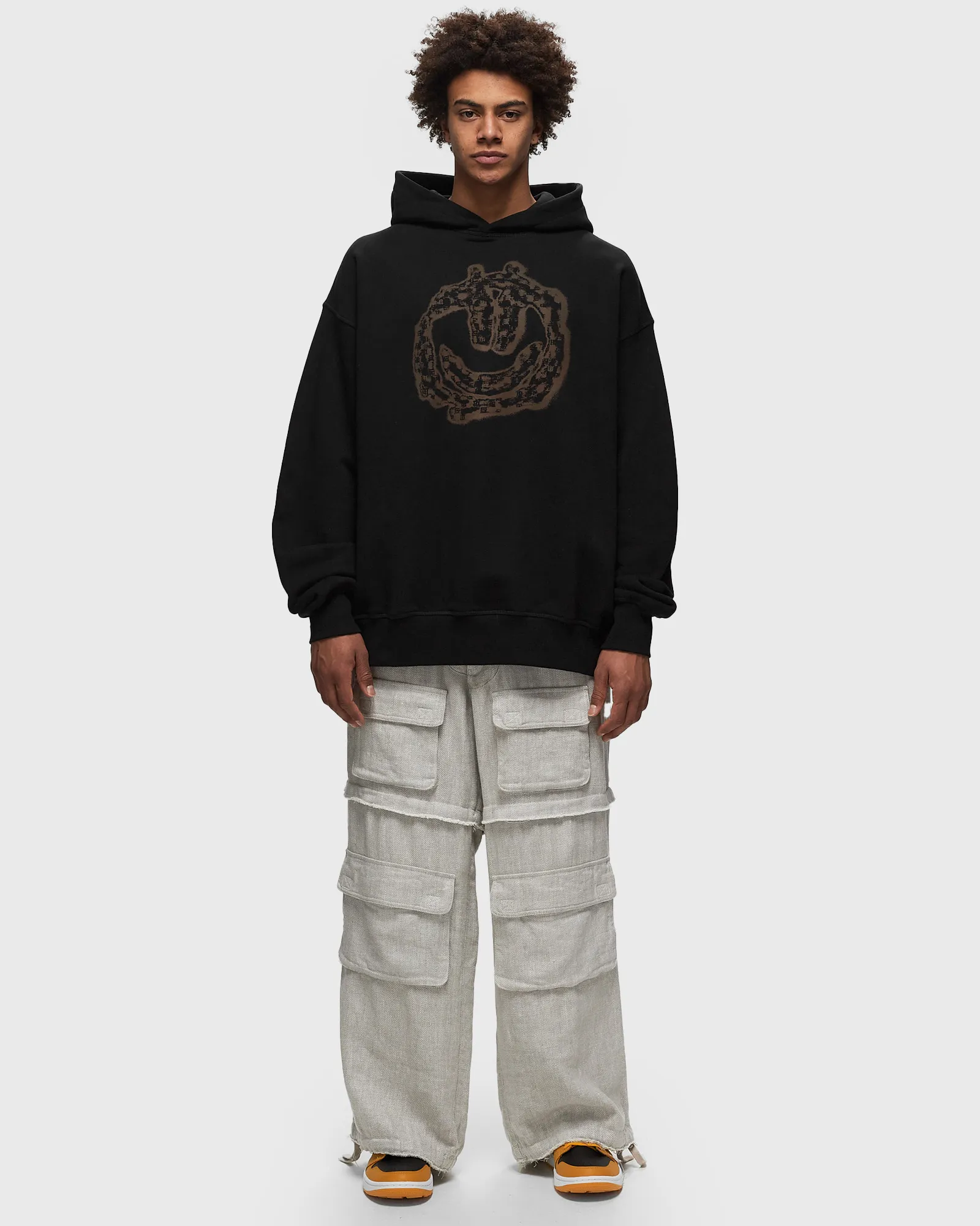 MISBHV WASHED LINEN CARGO PANTS