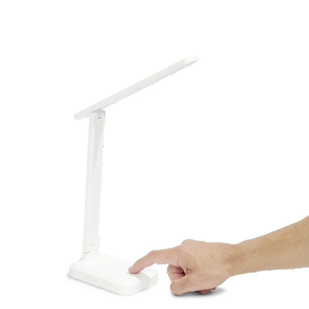 Lampe LED de bureau USB avec support téléphone 28x9xH26cm