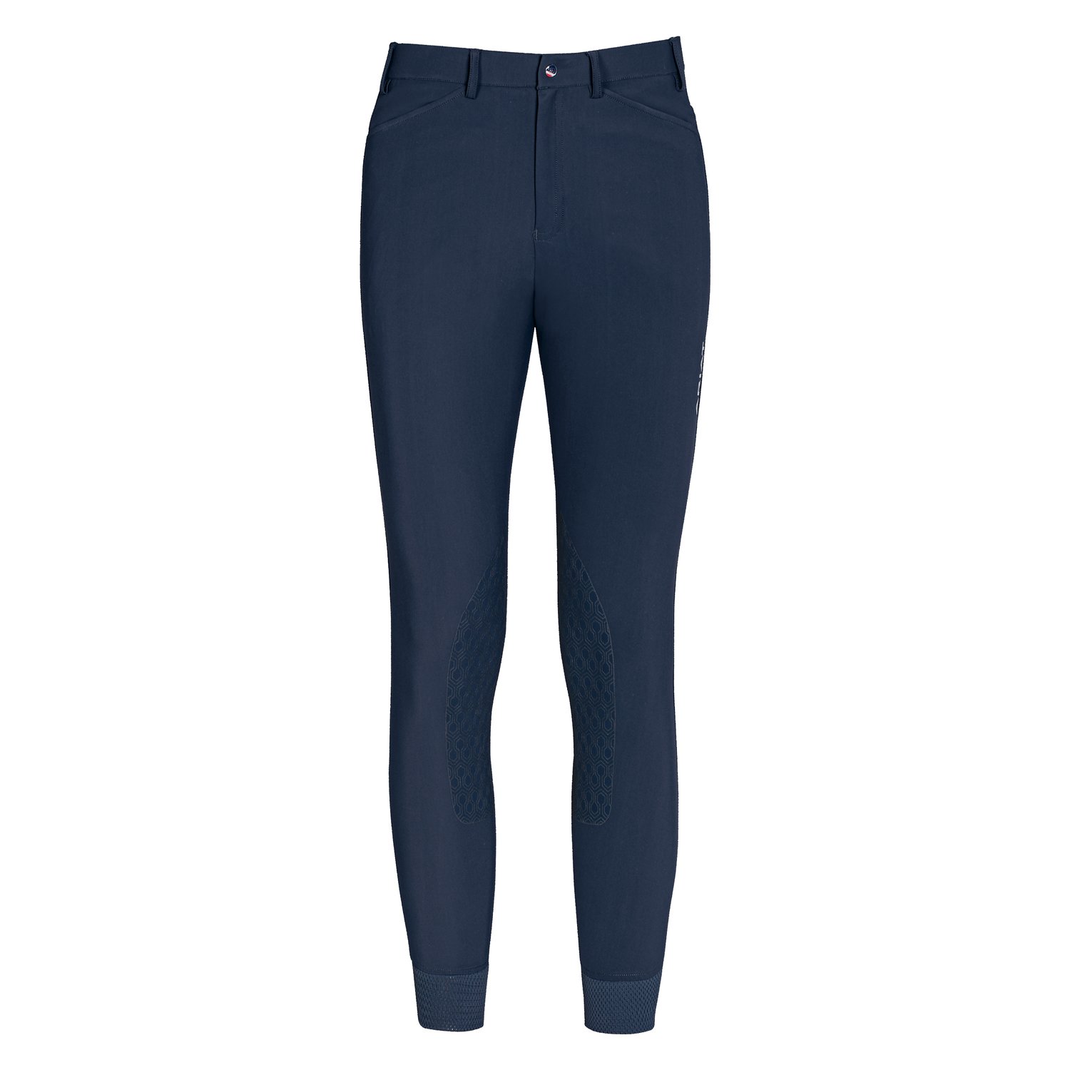 ARIAT Reithose Tri Factor Grip Knee Patch  - navy