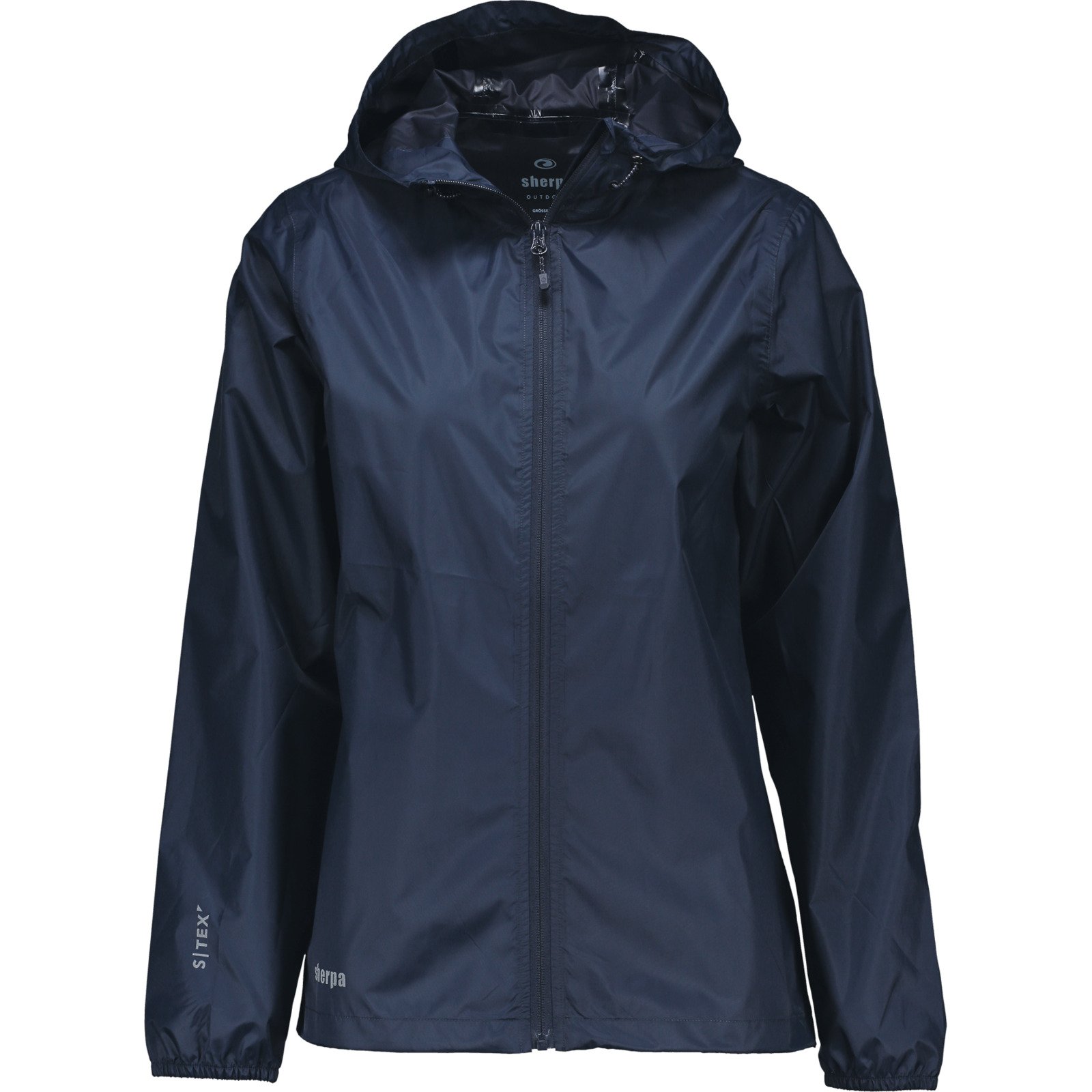 Sherpa Damen-Regenjacke Legpa L, dunkelblau