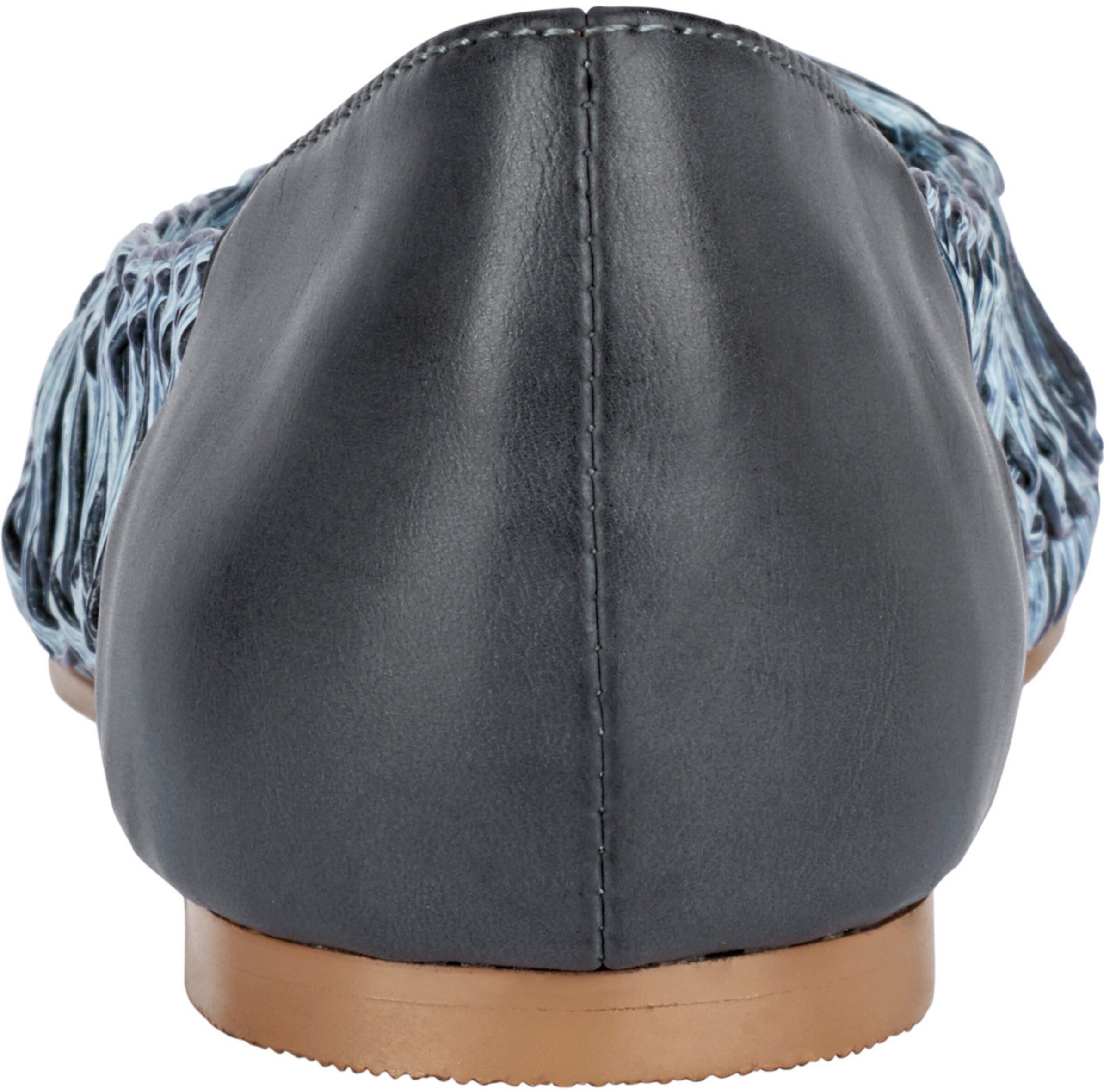 heine Ballerina in jeansblau
