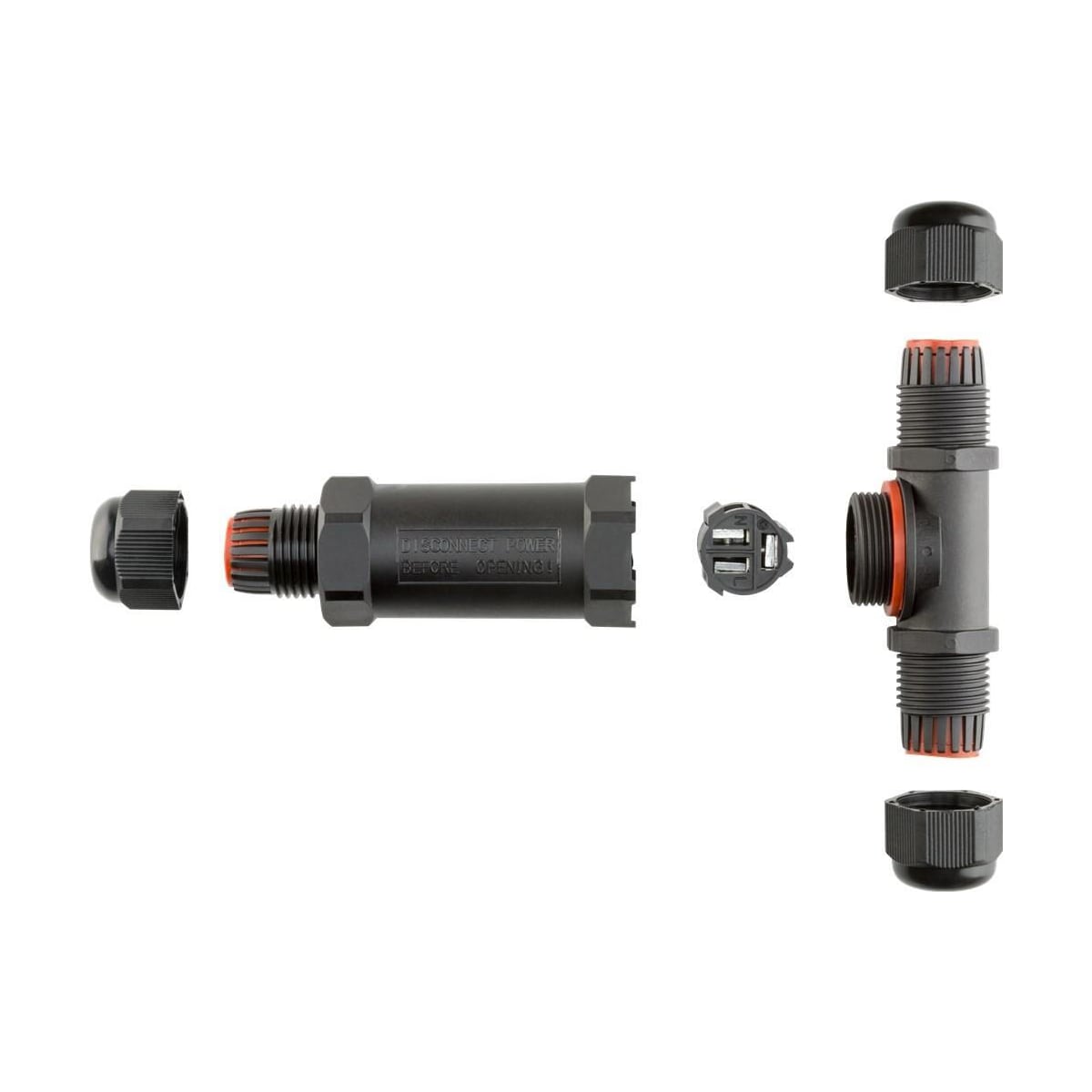 T-stycke kabelanslutning IP68
