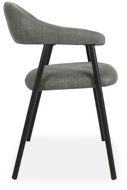 Eetkamerstoel Antraciet CH-73.039 Amaze B54 x D54 x H80 cm