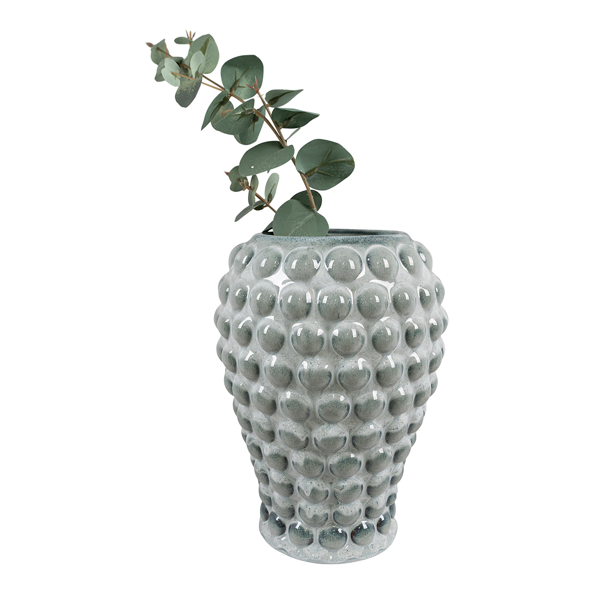Vaas keramiek Elvia Blauw