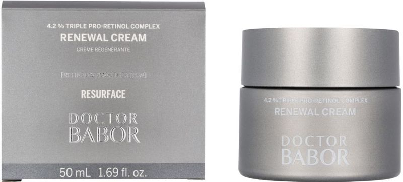 DOCTOR BABOR Renewal Cream Regenerating Anti Aging and Anti Pigment Face Cream with Pro Retinol Complex