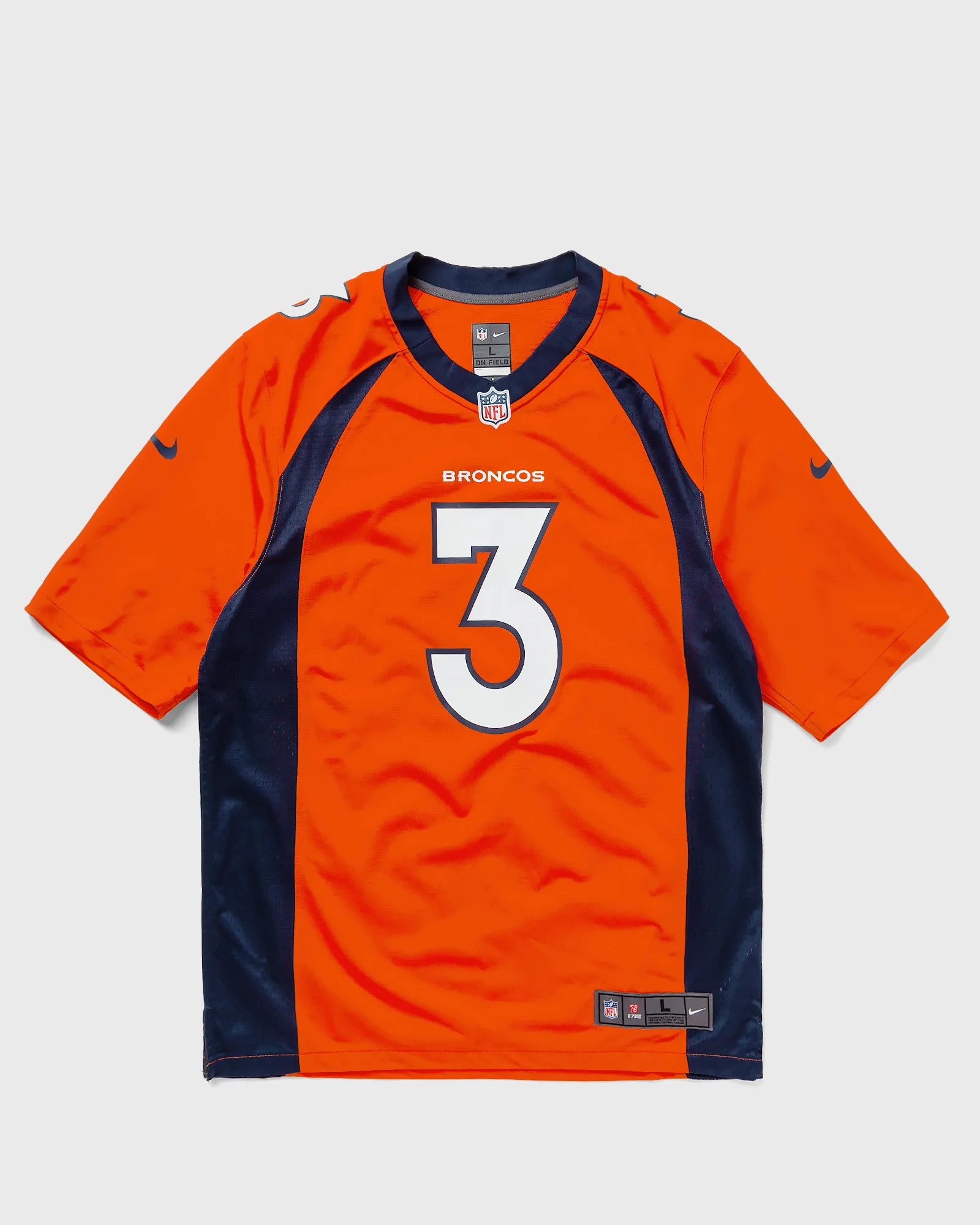 Camisa de jogo Nike NFL Denver Broncos Russell Wilson 3