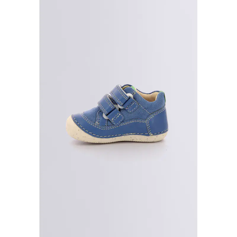 Sostankro Bleu fonce BOTTILLONS Cuir Garçon