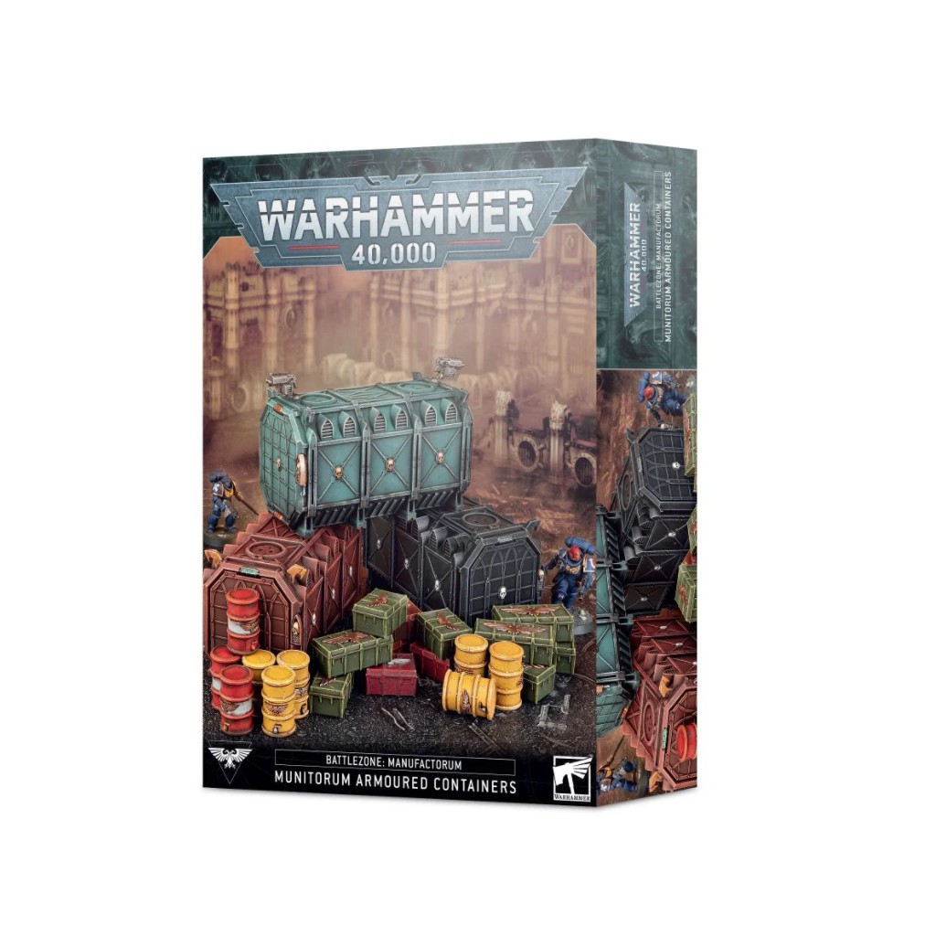 W40K : Battlezone Manufactorum - Munitorum Armoured Containers