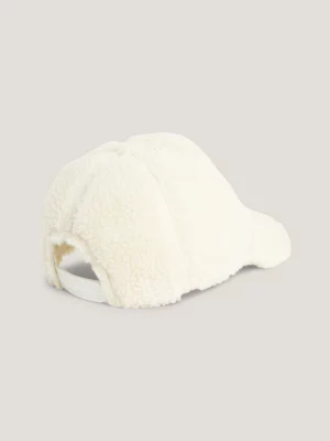 Boné de beisebol infantil xadrez de pelúcia